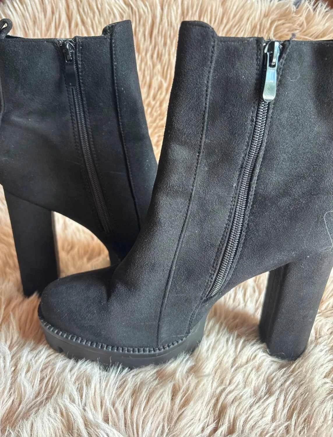 Botinas Negras Day-Vine - Estilo Chunky & Trendy - Tamanho 40 – photo 4